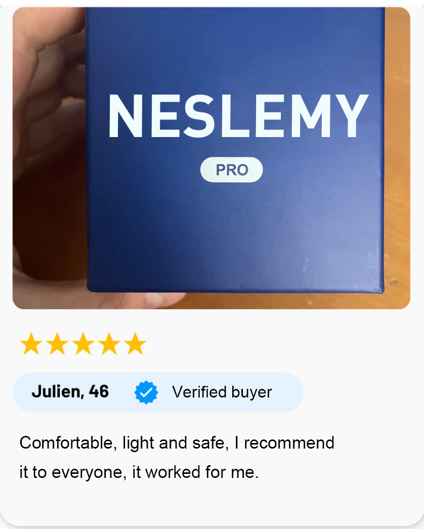 NESLEMY™ Professional intelligent anti-snoring device